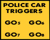 police car triggers