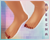 A| Smooth Feet | Red