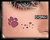 D|Magenta Pawz Face