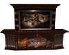 Brown Wolf Fire Place 2
