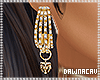 [DJ] Gold Gala Earrings