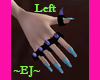 [P.&B.] Left Claw Rings
