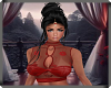 MAU/ SENSUAL RED TOP LGE
