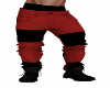 RED AND BLACK PANTS
