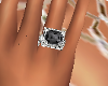 Right Black Diamond Ring