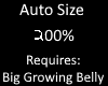 Auto Growing Belly 200%