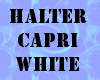 [PT] halter capri white