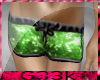 g33k+Spark Green Shorts