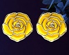 Yellow Flowers Earrings