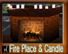 Fire Place & Candle