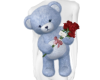 *QJ Romantic Bear Blue