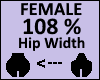 Hip Scaler 108% Female