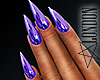 Nails: Purple Metallic
