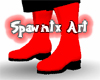 Spawntx Red Boots