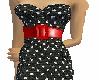 Sexy polka dot dress
