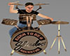 Drums & Drummer Animated