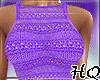 Purple  Crochet Set