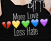 More Love Less Hate Tank