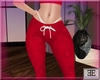 Red Floral Pants