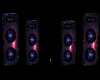 dj light speakers