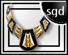 !SGD Gold/Black Necklace