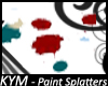 Messy Paint Splatters