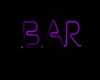 Bar Sign Purple
