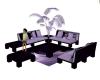 (mc) Purple couch set