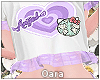 Oara kitty top - lilac