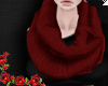 ♔ Red Scarf