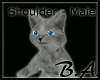 [BA] Grey Shoulder Cat M