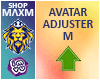 × Avatar Adjuster M