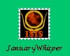 Headdress of Isis Stamp