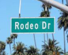 Rodeo Dr street sign