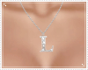 Necklace of letters L