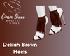 Delilah Brown Heels