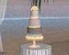TX Gold Wedding Cake