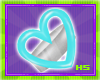 [HS] Blue Heart Bracelet
