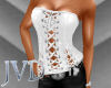 JVD White Laced Corset