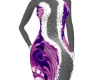 Furor Dress Purple