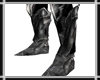 Silver Knight Boots