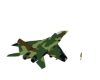 Camouflage Fighter Jet