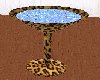 Leopard Martini Hot tub