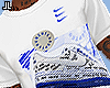 🛒 T-shirt « Customs » Blue X3