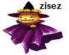Purple Pumpkin Witch Pet