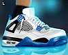 4s Sneakers Blue