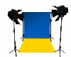 Ukraine Flag Backdrop