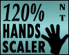 Hands Scaler 120% M/F