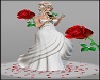 Floor Red Rose Petals