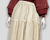 🎄Linen Ruffle Skirt